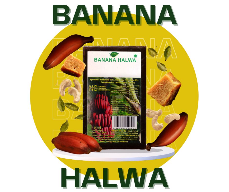 Banana halwa