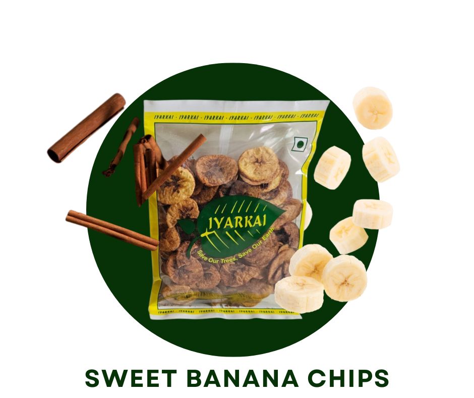 Sweet banana chips